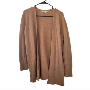 Madewell Kent Cardigan Sweater Coziest Yarn Tan Duster Size Small